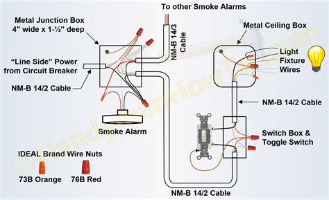 smoke detector connection diagram